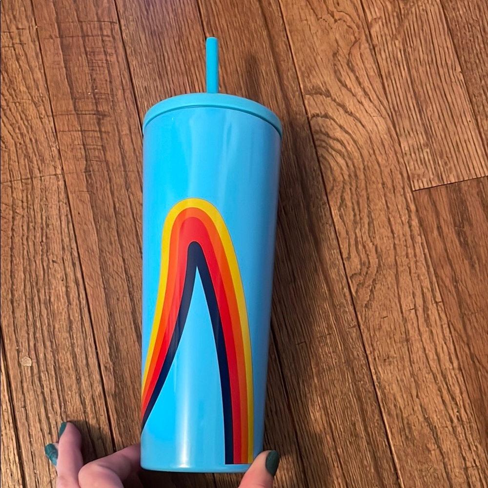 Aldi Colorful Rainbow Tumbler Cup